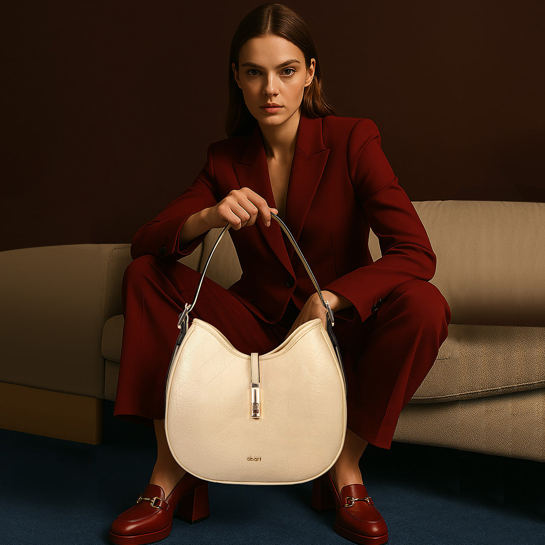 SAGE Avocado Yellow Shoulder Bag