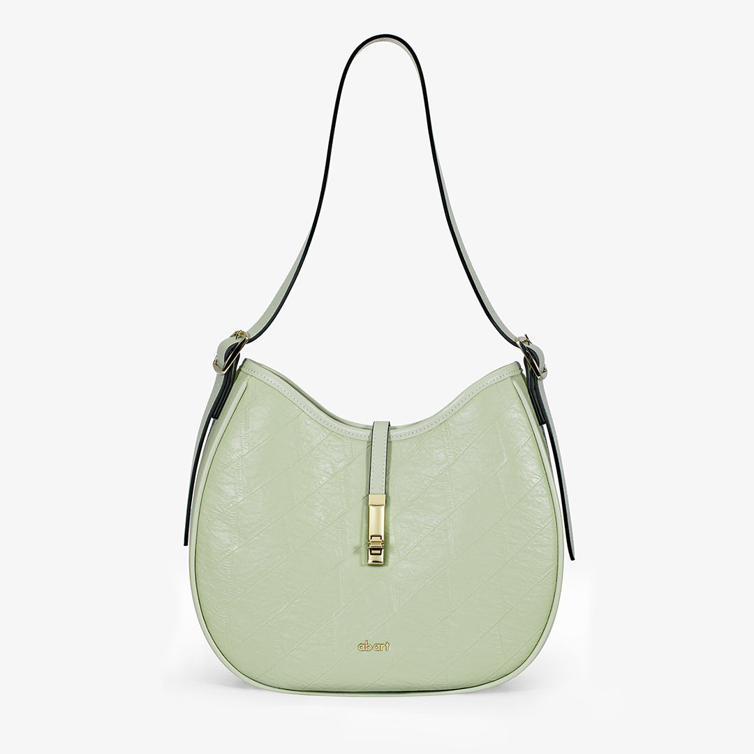 SAGE Avocado Yellow Shoulder Bag
