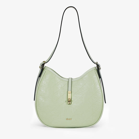 SAGE Avocado Green Shoulder Bag
