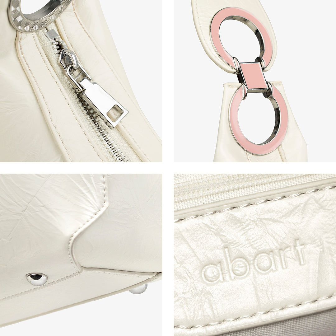 LOOP White Hobo Bag