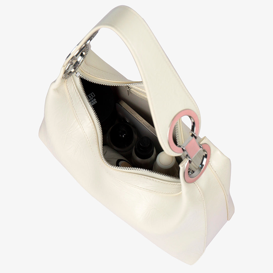 LOOP White Hobo Bag
