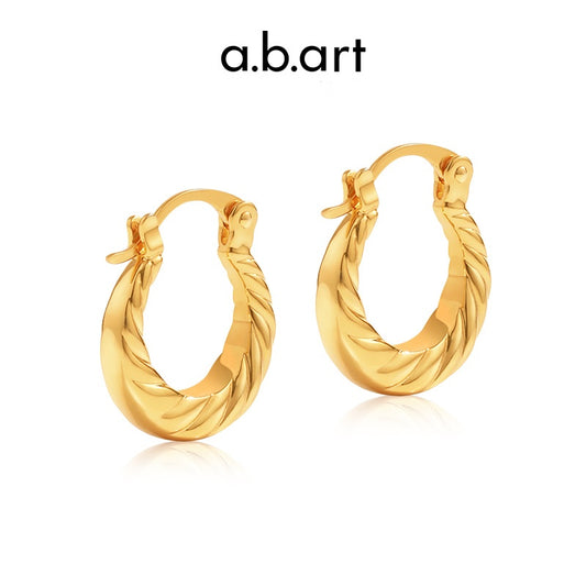 a.b.art Stylish Hoop Earrings