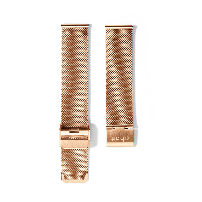 Strap 18 mm Mesh Champagne Gold