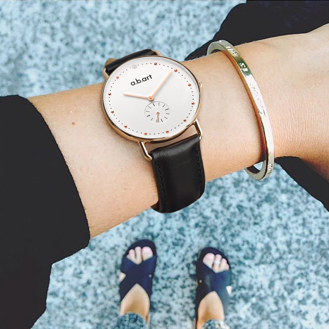 Strap 18 mm Leather Black