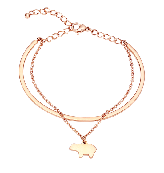 a.b.art Bear Chain Bracelet