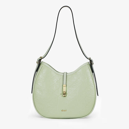 SAGE Avocado Yellow Shoulder Bag