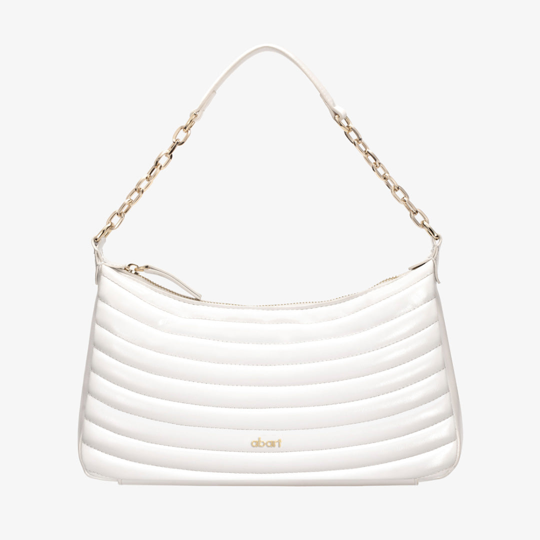 LUNE Red Crescent Handbag