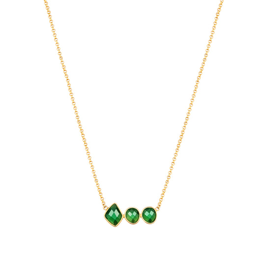 a.b.art green agate necklace for women 2