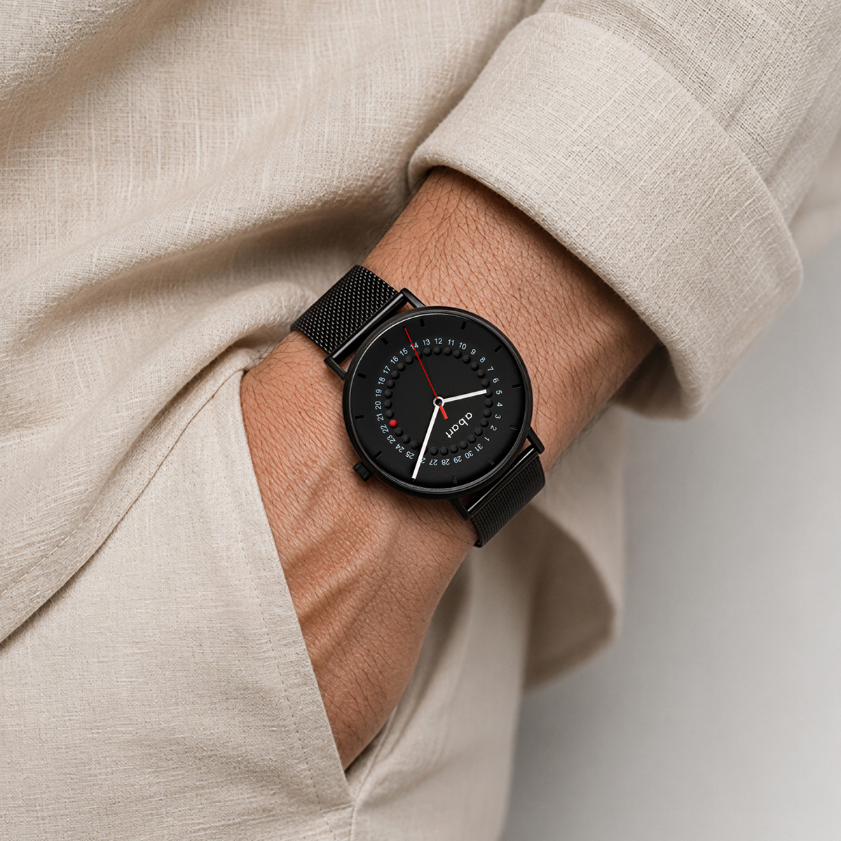 Freiburg 285 – Jumping Date Watch · Swiss Ronda 715 (Swiss Parts) · Sapphire · 41mm