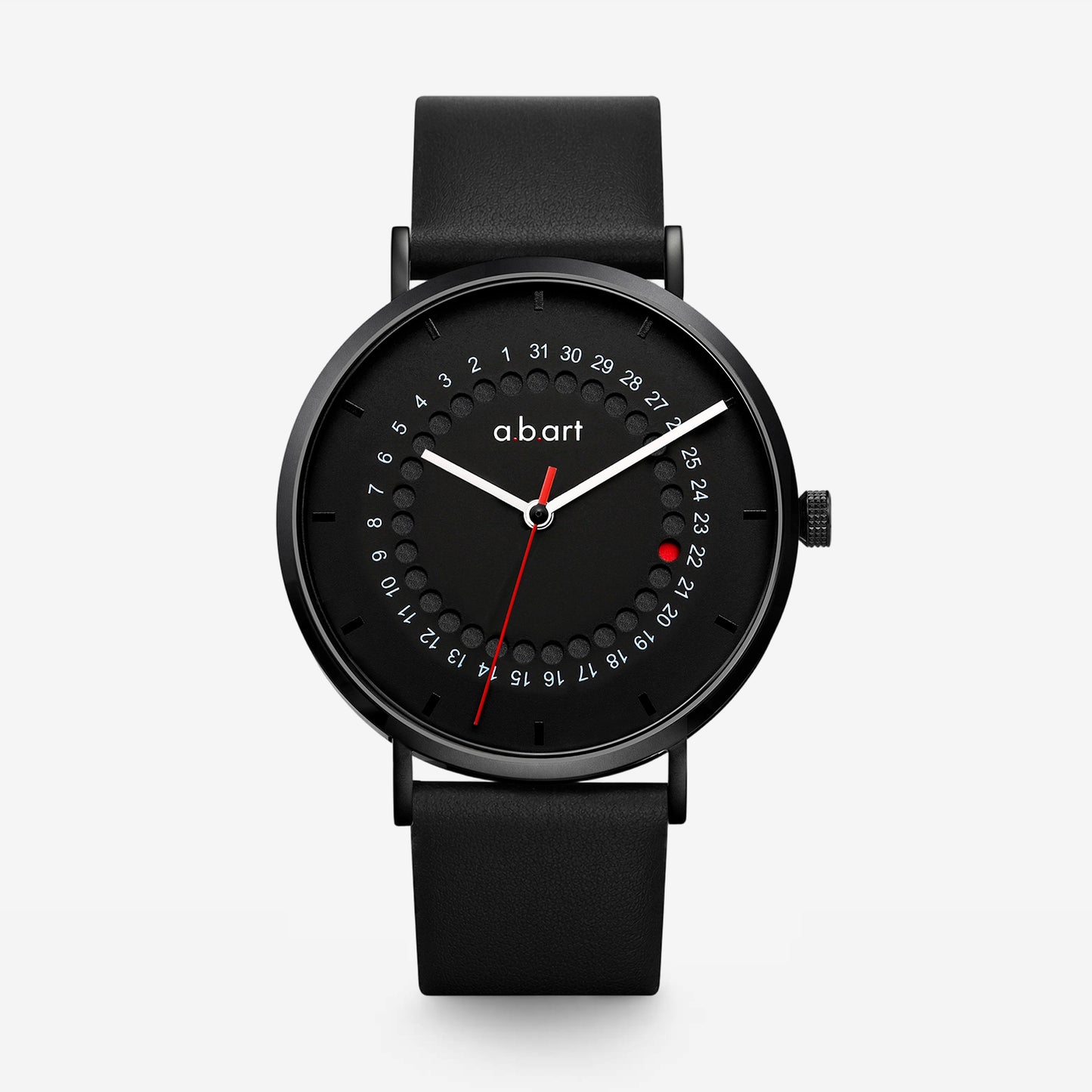 Freiburg 265 – Jumping Date Leather Watch · Swiss Ronda 715 (Swiss Parts) · Sapphire · 41mm