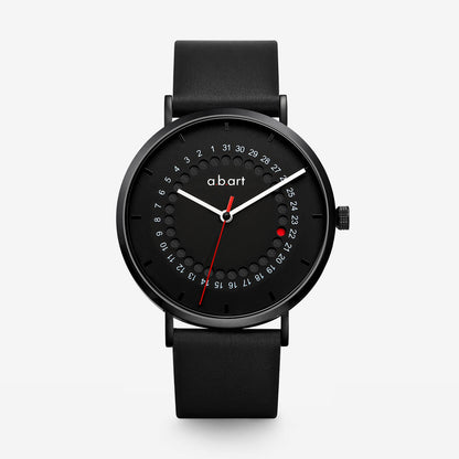 Freiburg 265 – Jumping Date Leather Watch · Swiss Ronda 715 (Swiss Parts) · Sapphire · 41mm