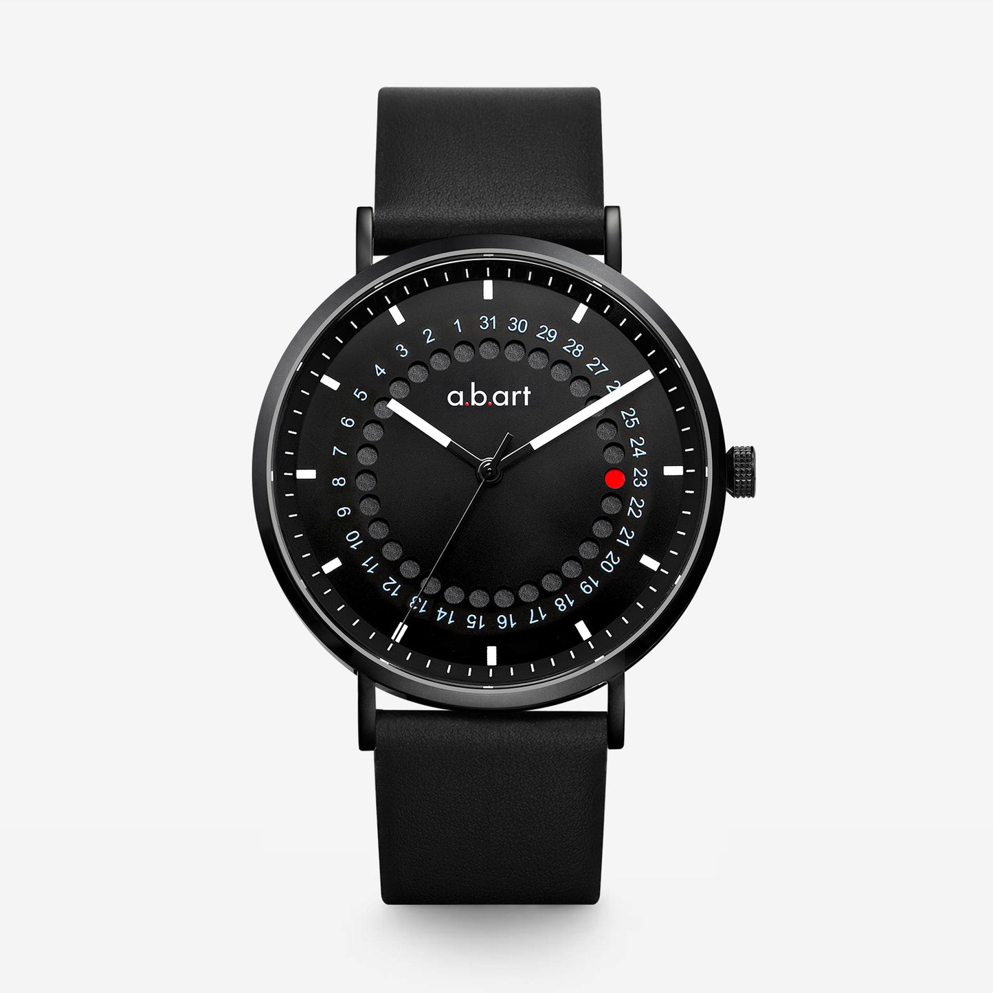 Freiburg 265 – Jumping Date Leather Watch · Swiss Ronda 715 (Swiss Parts) · Sapphire · 41mm