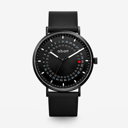 Freiburg 265 – Jumping Date Leather Watch · Swiss Ronda 715 (Swiss Parts) · Sapphire · 41mm