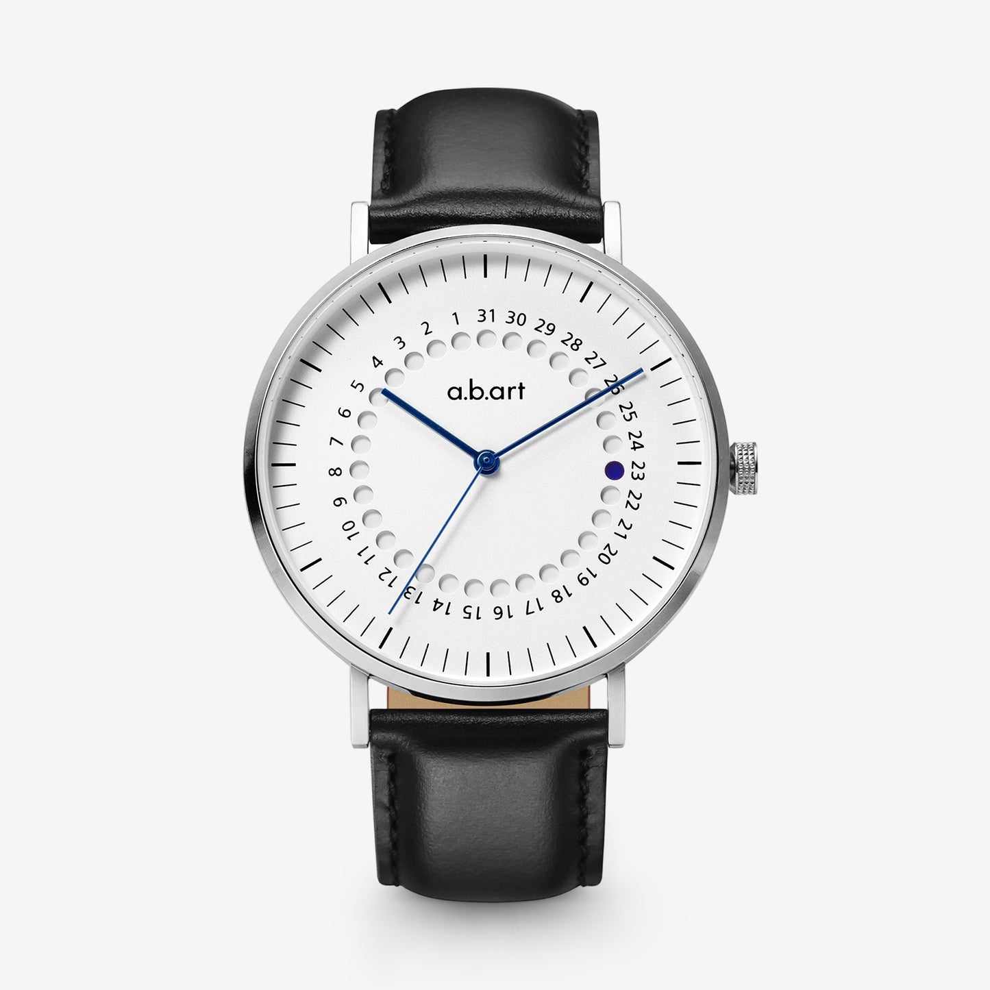 Freiburg 265 – Jumping Date Leather Watch · Swiss Ronda 715 (Swiss Parts) · Sapphire · 41mm