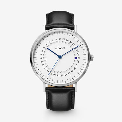 Freiburg 265 – Jumping Date Leather Watch · Swiss Ronda 715 (Swiss Parts) · Sapphire · 41mm
