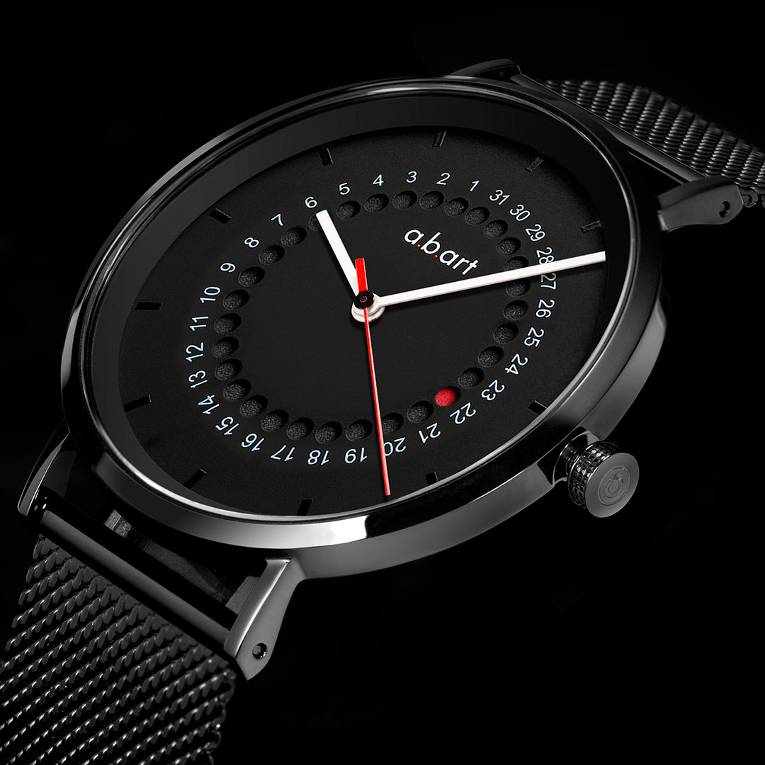 a.b.art Black Customized Dial Watch-Red Dot Design Award