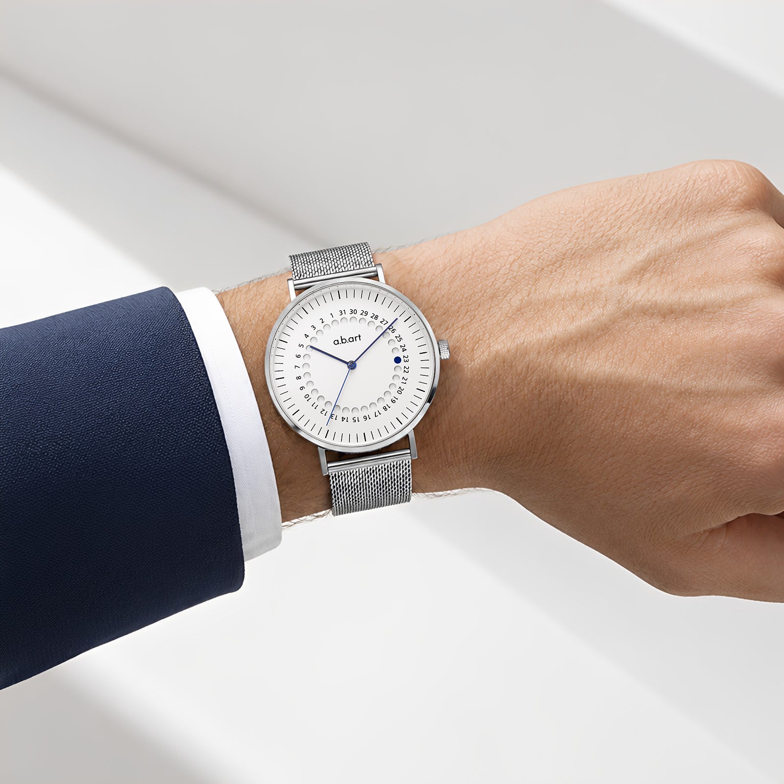 a.b.art Rotating Calendar Dial Swiss Movement Men Watches – abart.com
