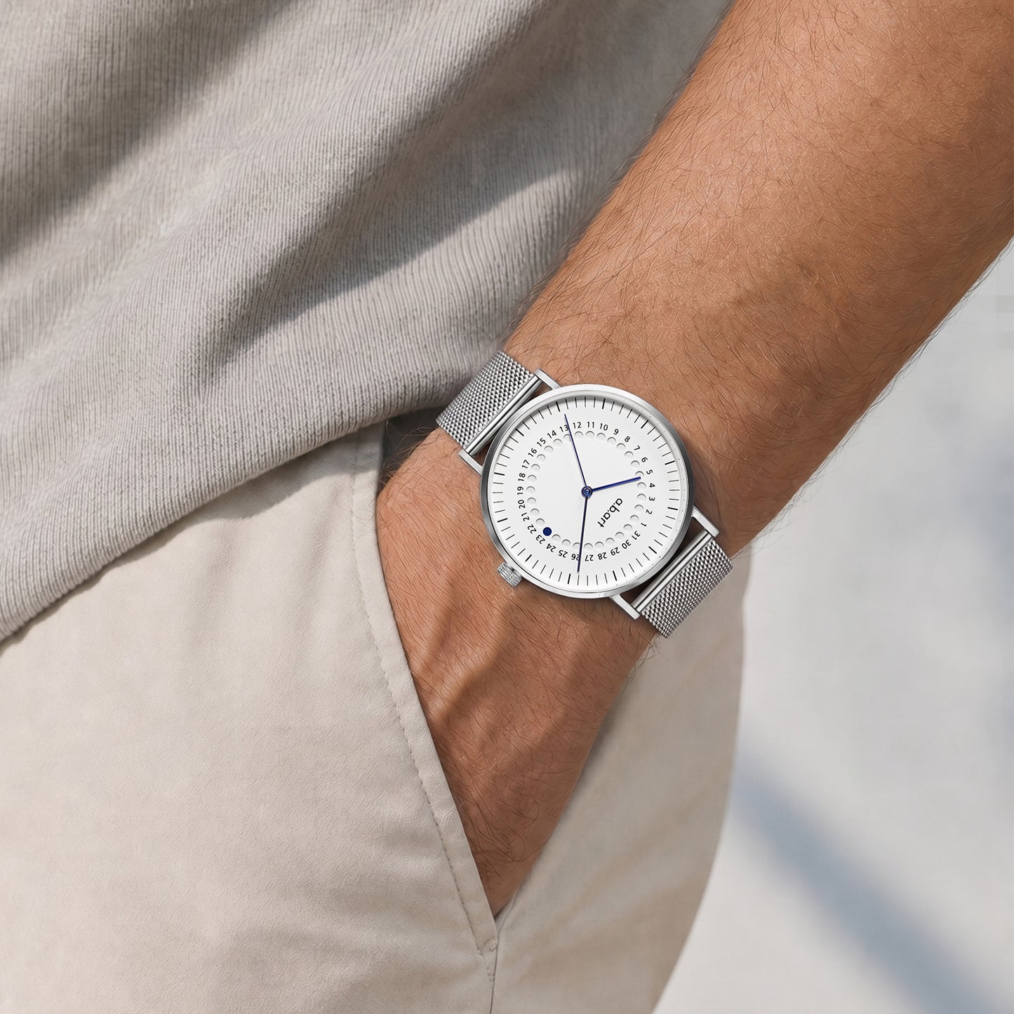 Freiburg | 41 mm | Ronda Swiss Parts Uhrwerk | Saphirglas | O101 Red Dot Design Award Serie