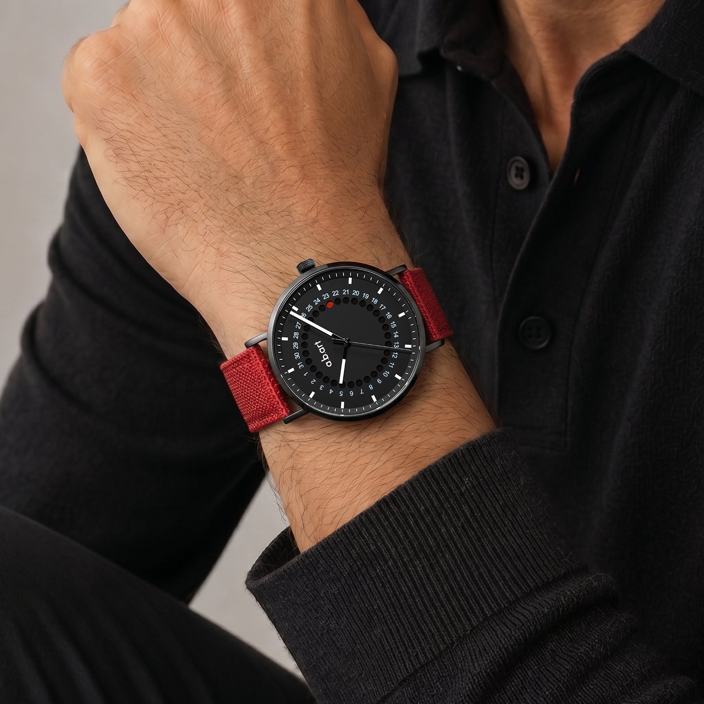 Freiburg 265 – Jumping Date Watch · Swiss Ronda 715 (Swiss Parts) · Saphirglas · 41mm