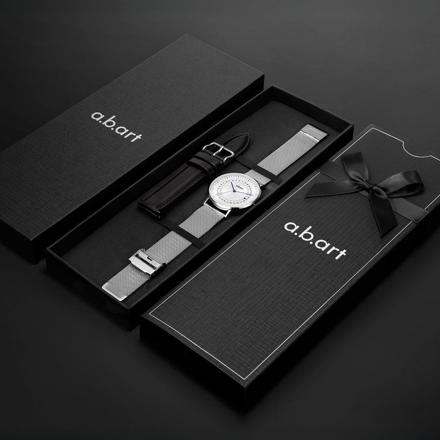 a.b.art Rotating Calendar Dial Swiss Movement Men Watches – abart.com