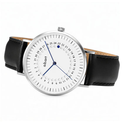 Freiburg 101 – Jumping Date Leather Watch · Swiss Ronda 715 (Swiss Parts) · Sapphire · 41mm
