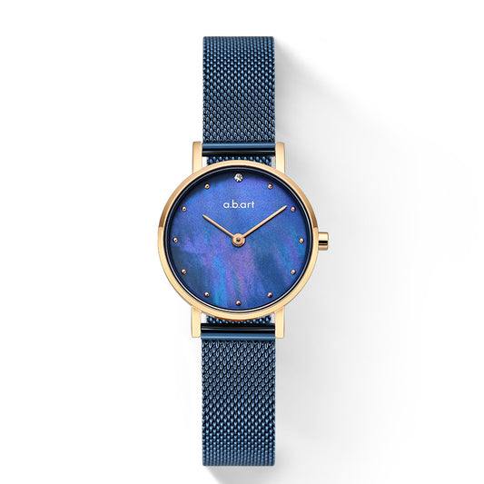 a.b.art FQ Series Aurora Blue Stainless Steel Women's Watch