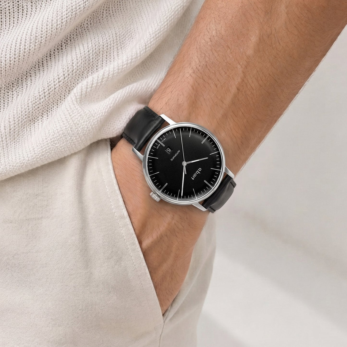 G1 | 41 mm | Schweizer ETA 2824-2 Uhrwerk | Mechanische Uhr | Gewölbtes Saphirglas