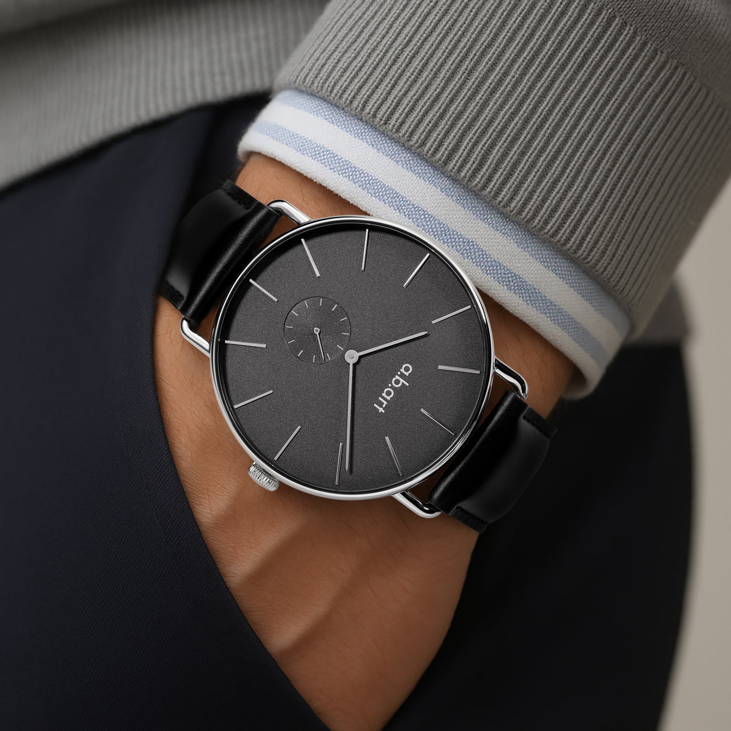 FR | 41mm | Ronda Swiss Parts Movement | Sapphire Glass