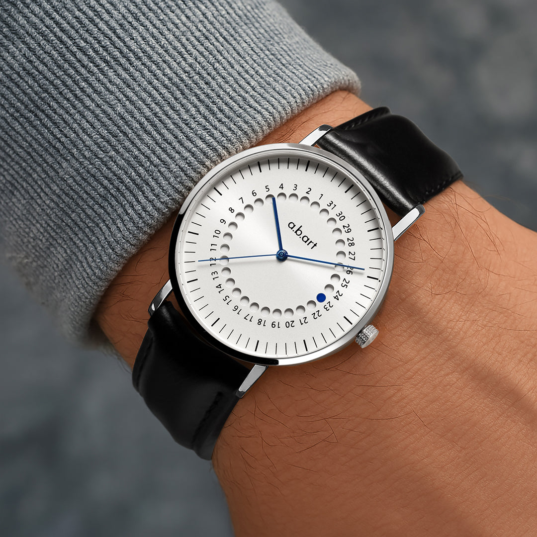 a.b.art Rotating Calendar Dial Swiss Movement Men Watches – abart.com