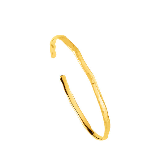 Open Gold Plated Bracelet