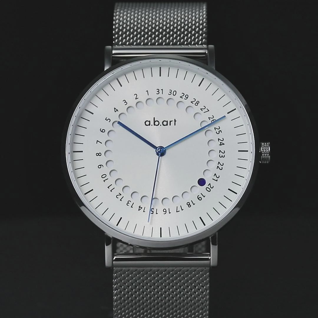 a.b.art Rotating Calendar Dial Swiss Movement Men Watches – abart.com