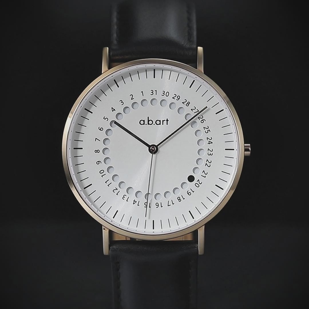 abart腕時計　新品未使用 a.b.art Freiburg Series Rotating Calendar Dial Men's Watch – abart.com