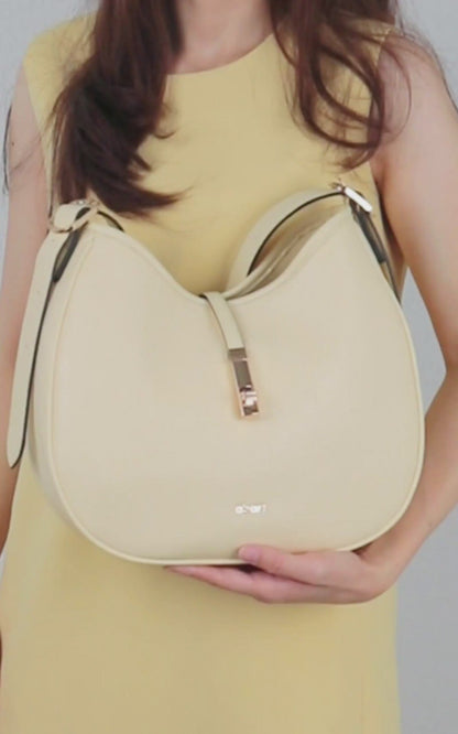 SAGE Avocado Yellow Shoulder Bag