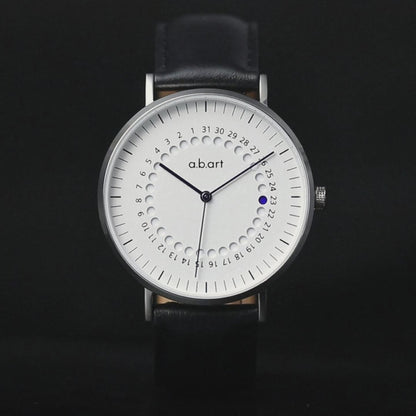 Freiburg 101 – Jumping Date Leather Watch · Swiss Ronda 715 (Swiss Parts) · Sapphire · 41mm