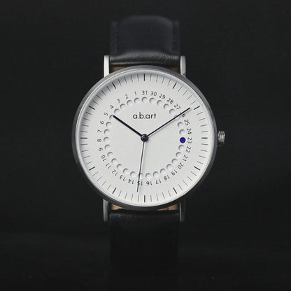 Freiburg 101 – Jumping Date Leather Watch · Swiss Ronda 715 (Swiss Parts) · Sapphire · 41mm
