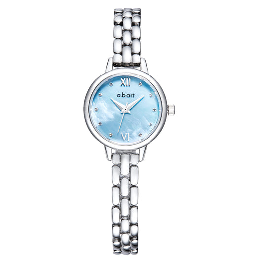 Light Blue Stainless Steel Women's Watch