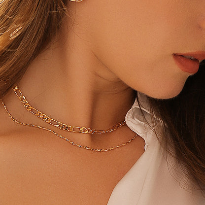 a.b.art Simple Chains Necklace