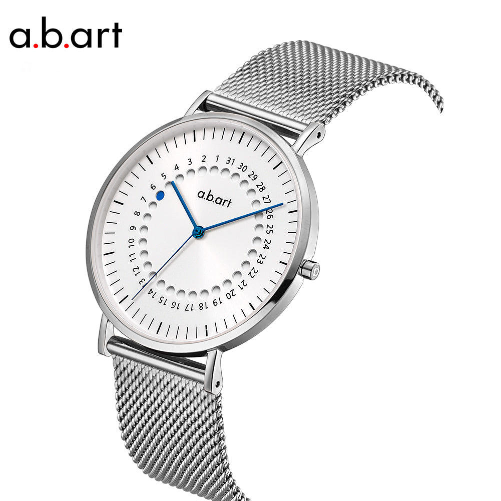 a.b.art Classic Rotating Calendar Dial Women's Watch
