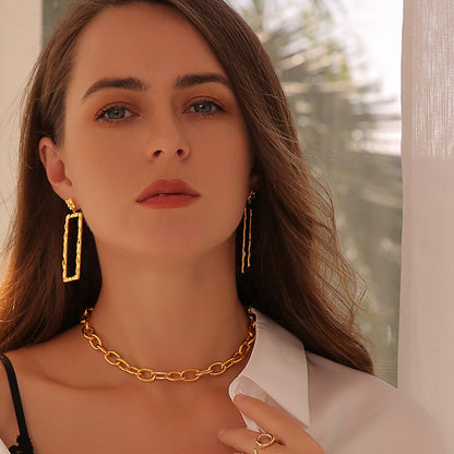 Chains Link Necklace Necklace Length 40 cm/15.8'