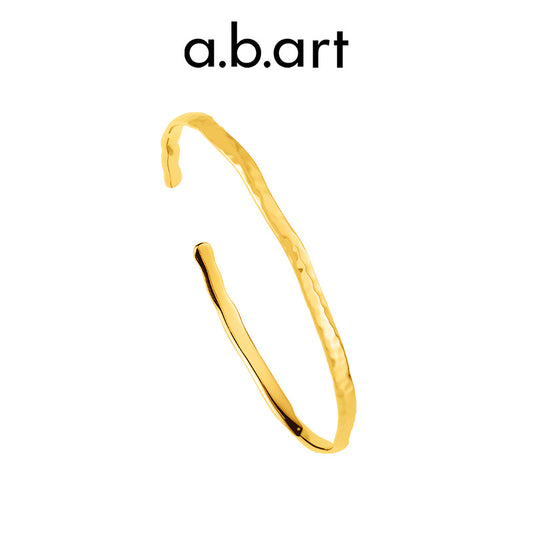 Open Gold Plated Bracelet