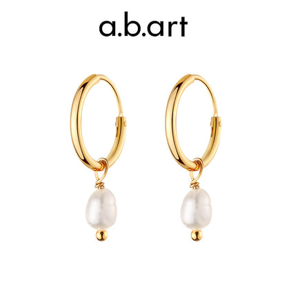a.b.art Stylish Pearl earrings RA-ZZ-EQ-GD1101